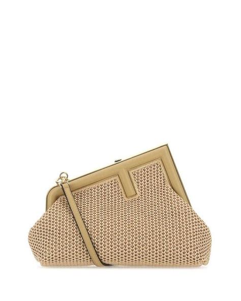 fendi first raffia bag|hand held raffia bags.